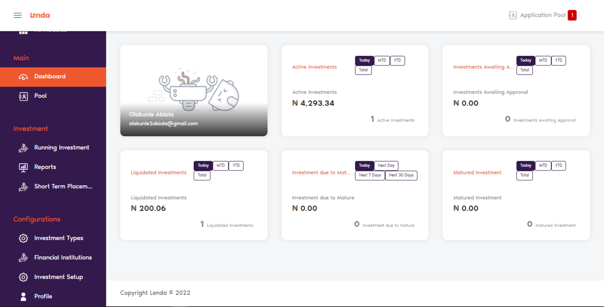 Dashboard Lendastack Knowledge Base