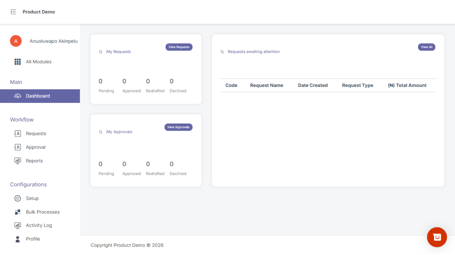 Dashboard – Lendastack Knowledge base